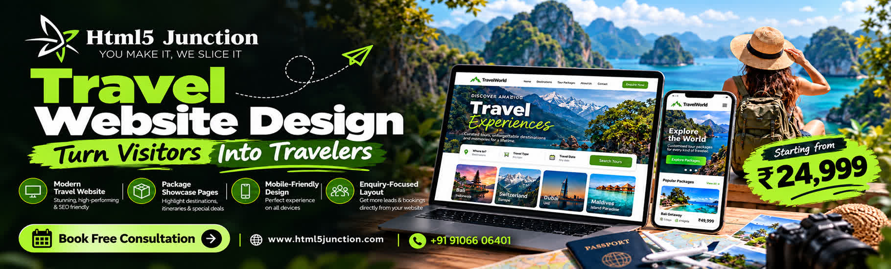 Travel Website Design